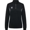 Image de Veste de survêtement demi-zippé femme Hummel Authentic Noir XS 219975-2001