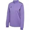 Image de Veste de survêtement demi-zippé femme Hummel Authentic Violet S 219975-3766