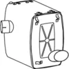Image de Pot de détente/silencieux arrière DINEX 50454