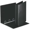 Image de Classeur personnalisable deux faces Esselte - 4 anneaux - PVC noir - dos de 5 cm