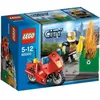 Image de Jeu de construction LEGO - LEGO City - La moto des pompiers - Garçon - A partir de 5 ans - 40 pièces en occasion ou reconditionné