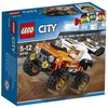 Image de LEGO® City - Le 4x4 de Compétition - Modèle 60146 - Orange - 91 pièces en occasion ou reconditionné