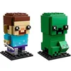 Image de Figurines de construction - LEGO - 41612 - Pack 2 BrickHeadz Minecraft - Pioche et épée amovibles - Ht >7 cm en occasion ou reconditionné