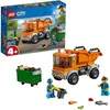 Image de LEGO® City 60220 Le camion de poubelle Jouet Véhicule avec 2 Mini-figurines et Accessoires Cadeau pour Enfants de 4 ans et + en occasion ou reconditionné