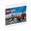 Image de Jouet - LEGO - Poussette de Pompier 30361 - Multicolore - A partir de 5 ans - Lego City en occasion ou reconditionné