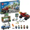 Image de LEGO® City 60245 Le cambriolage de la banque Jeu de Construction Moto Monster Truck Jouet Police Enfant de 5 ans et + en occasion ou reconditionné