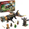 Image de LEGO® NINJAGO® 71736 Le jet multi-missiles jouet davion Boulder Blaster avec prison et figurine de Ninja Kai Or à collectionner en occasion ou reconditionné