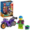 Image de LEGO® 60296 City Stuntz La Moto De Cascade Roue Arrière À Rétrofriction Avec Minifigure Cascadeur Jouet Pour Enfants Dès 5 Ans en occasion ou reconditionné