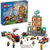 Image de LEGO 60321 City Fire La Brigade des Pompiers Jouet de Camion Moto et Remorque avec Figurine de Chien Garçons et Filles Dès 7 en occasion ou reconditionné