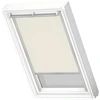 Image de Store fenêtre de toit VELUX occultant manuel beige DKL SK06, cadre gris