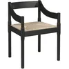 Image de Fritz Hansen - Fauteuil Carimate - Noir - Corde en lin - Designer Vico Magistretti
