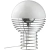 Image de Verpan - Lampe de table Wire - Blanc - Polycarbonate - Designer Verner Panton