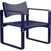 Image de Verpan - Fauteuil Series 270 F - Bleu - Contreplaqué de bouleau laqué - Designer Verner Panton