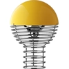 Image de Verpan - Lampe sans fil rechargeable Wire - Jaune - Acier chromé - Designer Verner Panton