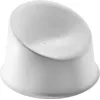 Image de Verpan - Fauteuil bas - Blanc - Plastique - Designer Verner Panton