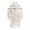 Image de Verpan - Lampe de table Fun - Blanc - Nacre - Designer Verner Panton