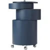 Image de Verpan - Chariot Barboy - Bleu - Bois - Designer Verner Panton