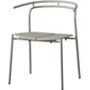Image de AYTM - Fauteuil empilable Novo - Beige - Aluminium thermolaqué - Designer Rasmus Falkenberg