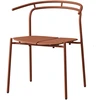 Image de AYTM - Fauteuil empilable Novo - Orange - Aluminium