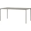 Image de AYTM - Table rectangulaire Novo - Beige - Aluminium thermolaqué - Designer Rasmus Falkenberg