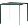 Image de AYTM - Table carrée Novo - Vert - Aluminium thermolaqué - Designer Rasmus Falkenberg
