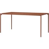 Image de AYTM - Table rectangulaire Novo - Orange - Aluminium