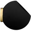 Image de AYTM - Pot de fleurs mural Globe - Noir - Fer