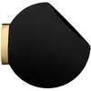 Image de AYTM - Pot de fleurs mural Globe - Noir - Fer