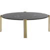 Image de AYTM - Table basse Tribus - Or - Marbre
