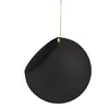 Image de AYTM - Pot de fleurs suspendu Globe - Noir - Fer