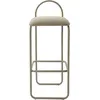 Image de AYTM - Tabouret de bar rembourré Angui - Beige - Polyester recyclé