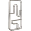 Image de AYTM - Etagère murale Curva - Argent - Acier