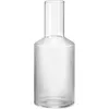 Image de Ferm Living - Carafe Ripple - Transparent - Verre soufflé bouche - Designer Trine Andersen
