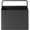Image de Ferm Living - Rangement mural Plant Box - Noir - Métal laqué époxy - Designer Trine Andersen