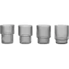 Image de Ferm Living - Verre Ripple - Transparent - Verre soufflé bouche - Designer Trine Andersen