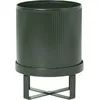 Image de Ferm Living - Pot de fleurs Bau - Vert - Acier galvanisé - Designer Herman Studio