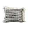 Image de Ferm Living - Coussin d'extérieur Way - Bleu - Polyester recyclé - Designer Trine Andersen