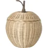Image de Ferm Living - Panier Kids - Bois naturel - Rotin - Designer Trine Andersen