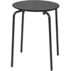 Image de Ferm Living - Tabouret empilable Herman - Noir - Acier laqué époxy - Designer Herman Studio