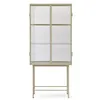 Image de Ferm Living - Vitrine Haze - Beige - Verre cannelé - Designer Trine Andersen