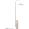 Image de Ferm Living - Lampadaire Arum - Beige - Pierre travertin - Designer Trine Andersen
