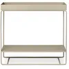 Image de Ferm Living - Jardinière sur pied Plant Box - Beige - Acier laqué époxy - Designer Trine Andersen