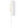 Image de Ferm Living - Applique avec prise Vuelta - Blanc - Verre opalin strié - Designer Trine Andersen