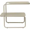 Image de Ferm Living - Table d'appoint Level - Beige - Acier revêtement poudre - Designer Trine Andersen