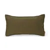 Image de Ferm Living - Coussin d'extérieur Désert - Vert - Tissu recyclé - Designer Trine Andersen