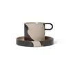 Image de Ferm Living - Tasse Inlay - Beige - Grès émaillé - Designer Trine Andersen