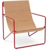 Image de Ferm Living - Fauteuil Désert - Beige - Tissu recyclé - Designer Trine Andersen