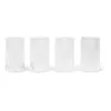 Image de Ferm Living - Verrine Ripple - Transparent - Verre soufflé bouche - Designer Trine Andersen