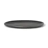 Image de Ferm Living - Assiette Flow - Noir - Porcelaine émaillée