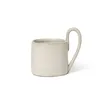 Image de Ferm Living - Mug Flow - Blanc - Porcelaine émaillée